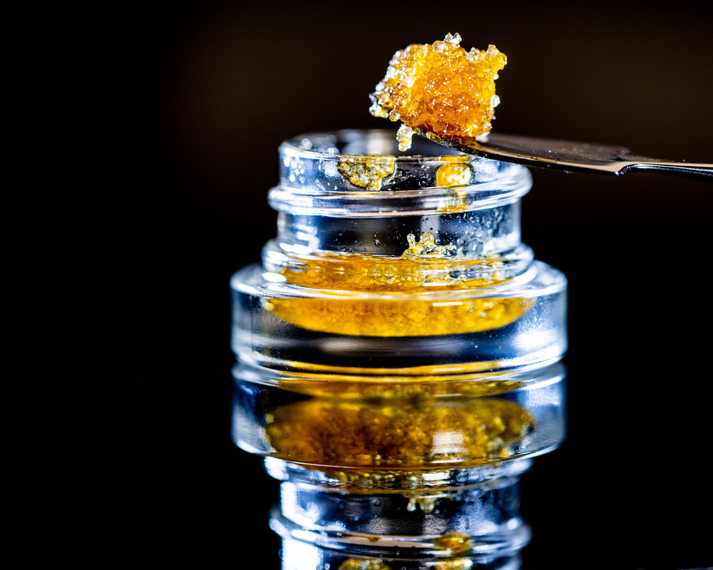 live resin in a jar